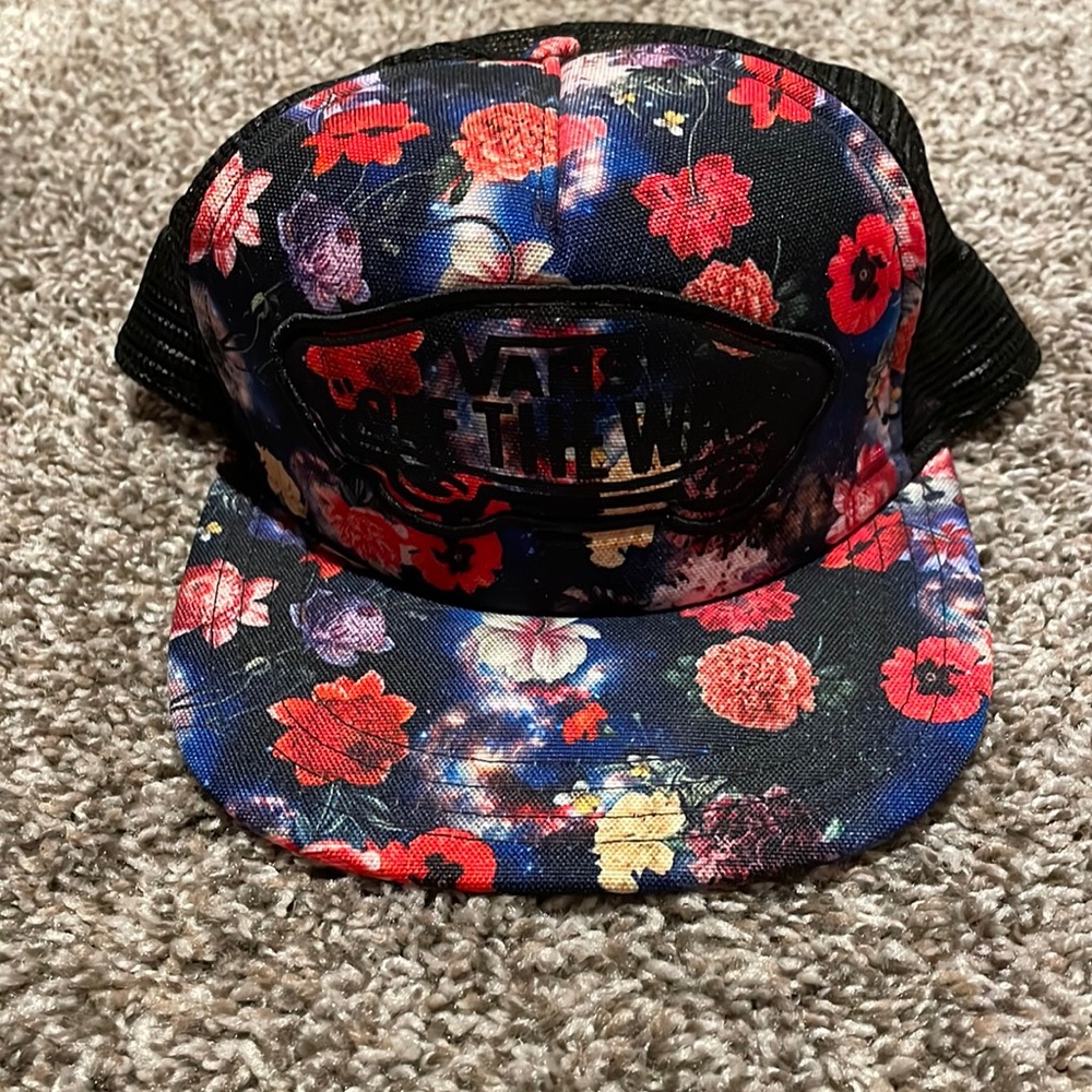 Vans Floral Print SnapBack Hat